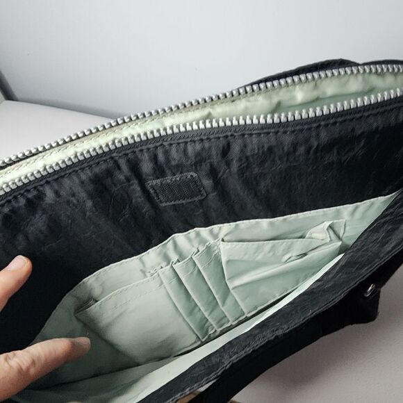 Kipling Digifly Black Laptop Messenger Book Bag Computer Case Protection - Picture 8 of 10